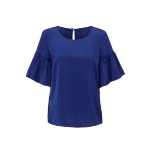 Cabi Rhyme Blouse #5526 - Blue - Size S - NWOT